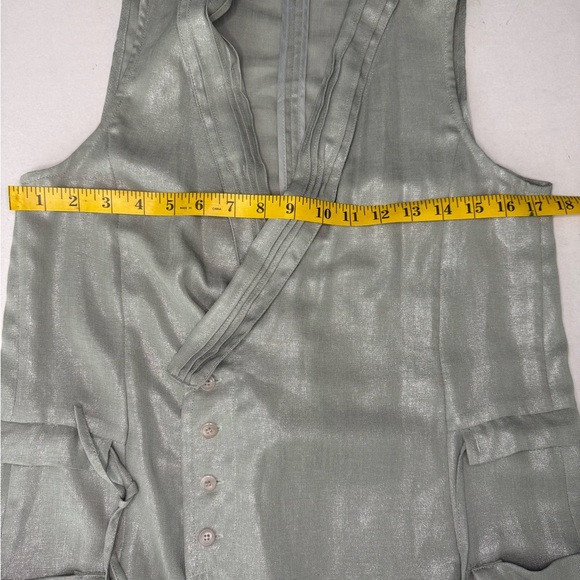 Tomboy Elegant Mint Color Sleeveless Dress/Blazer One Size. #70 - Picture 6 of 13